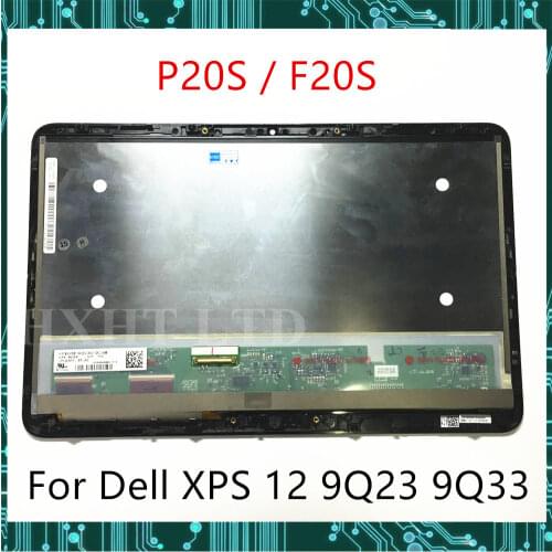 12.5" LP125WF1 SP A2 A3 A1 SP E3 Touch LCD screen For Dell XPS 12 9Q23 9Q33 LED assembly 1920*1080 FHD Fully Tested