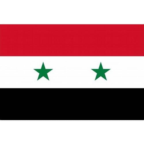 90x150cm Syria SYR sy National flag for decoration