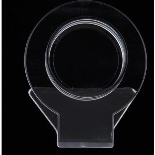 Acrylic Bracelet Display Holder Stand Rack / Bangle Watch Jewelry Organizer Center Hole Dia 5.2cm/2 inch