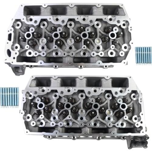 AP03 New BC3Z6049B Left+Right Side 2 Pcs Cylinder Head For Ford F250 F350 6.7 Diesel OHV PowerStroke 2011