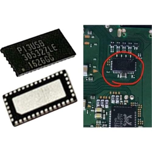 B2EF 2 Pieces P13USB AV IC Chip Motherboard Image Power Unit Replacement for NS Switch