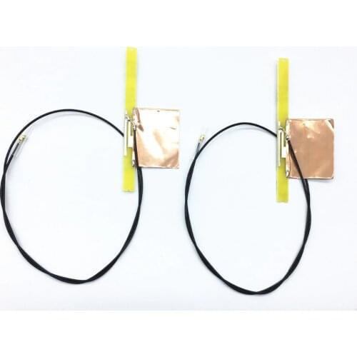 Free Shipping 2Pcs Laptop Mini PCI-E Wireless Wifi Internal Antenna 45cm for AR5B22 BCM94352 Intel 7260 3160