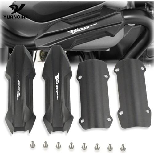 25MM Motorcycle Engine Crash Bar Protection Bumper Decorative Guard Block Fit For YAMAHA Tenere 700 Tenere700 2019 2020 2021