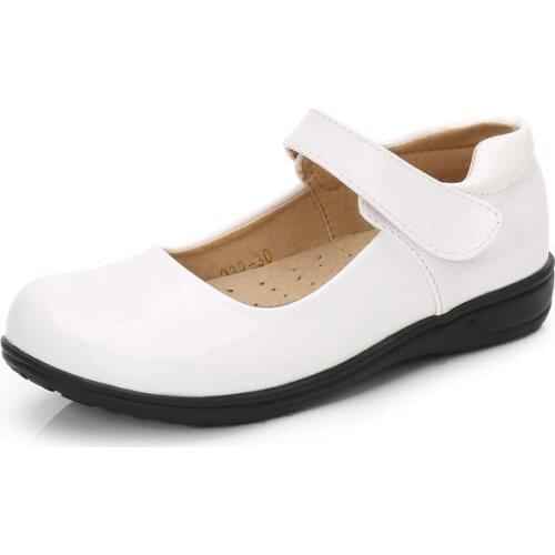 Kids Shoes 2021 New Spring Girls School Single Shoes Children Fashion Flats Princess Shoes Soft Comfortable E473