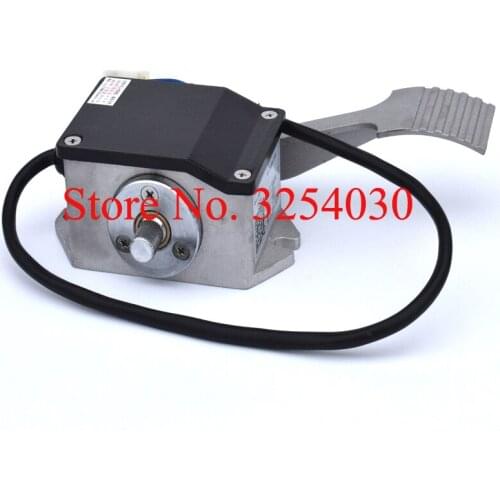 RJSQ-001 0-5V 4 Wires Ordinary Plug Foot Pedals Forklift Throttle Forklift Accelerator HXJS Using for Electric Vihicles