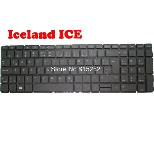 Laptop Backlit Keyboard For HP ProBook 450 G6 450 G7 455 G6 455 G7 NO Frame Iceland ICE/Italian IT/Korean KR/LA Latin America