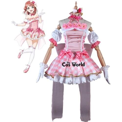 Love Live! Nijigasaki High School Idol Club Uehara Ayumu Dress Uniform Outfit Anime Cosplay Costumes