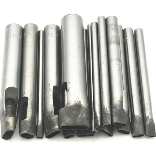 1PCS DIY Leather Oval Punch for Skin Cutter Set Belt Watch Banding Tools Belt Flat Punching Rounded Corners