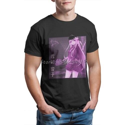 Kyoko Kirigiri Hip Hop TShirt Danganronpa Makoto Naegi Monokuma Game Leisure Plus Size T Shirt Newest T-shirt For Adult