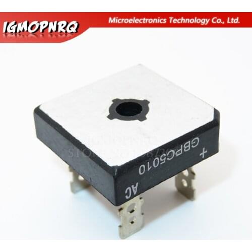 20pcs GBPC5010 Bridge Rectifiers 1000V 50A Bridge Rectifier new original