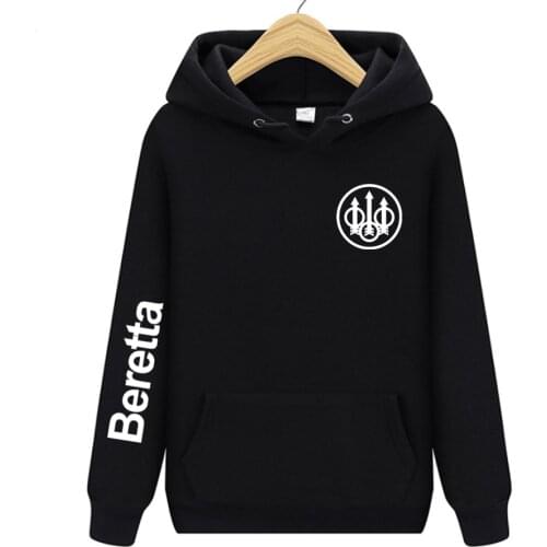 Beretta Firearms Mens Hoodie Equipment Pistol Brand Hoodies Mens Jungle Mountain Hunting M9 Military Style Sweatshirt