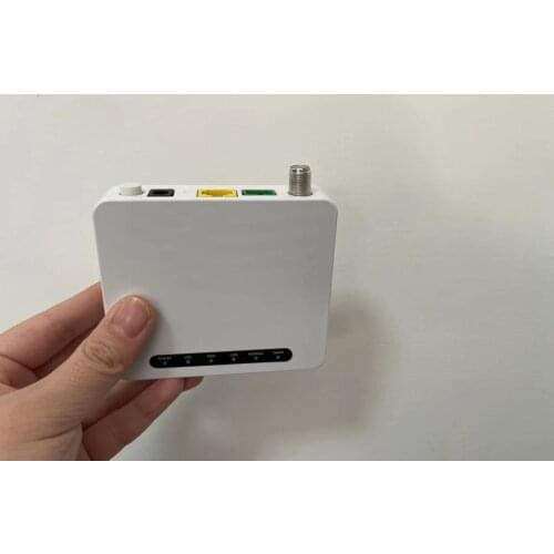 100% New 5pcs XPON High Value 1GE+CATV Terminal ONU ont FTTH fiberhome brand new modem English Language ONT xpon 1ge catv