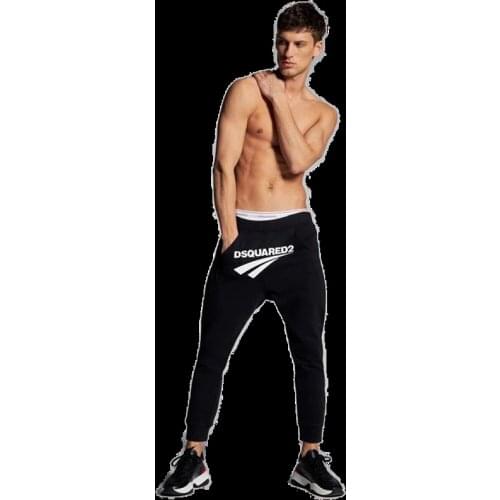 New Outdoor Sports Fashion Hip-Hop Feet Pants Mens Trend Fitness Sports Basketball Pants Stylish Fitness Pants