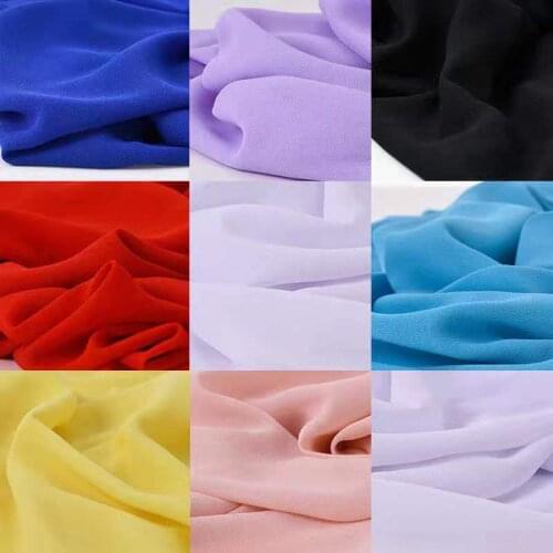 Chiffon satin clothing fabric sewing materials for dress suit skirt sewing fabric for satin dress