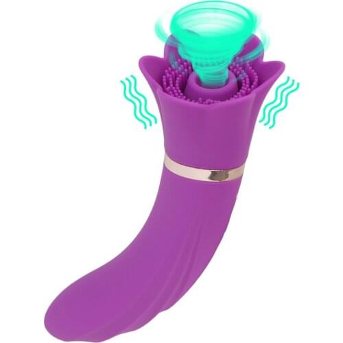 Sucking Vibrator Erotic Adult Female Sexual Masturbator G Spot Dildo Massager Clit Nipple Stimulator Oral Sucker Vibrator