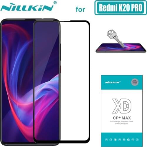 Xiaomi Redmi K20 Pro Glass Nillkin XD CP+ Max 3D Full Cover Tempered Glass Screen Protector for Xiaomi Redmi K20 Pro Glass Flim