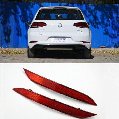 For Golf 7.5 MK7.5 Rear bumper reflective strip Rear bumper reflector False lamp 5GG 945 105 5GG 945 106