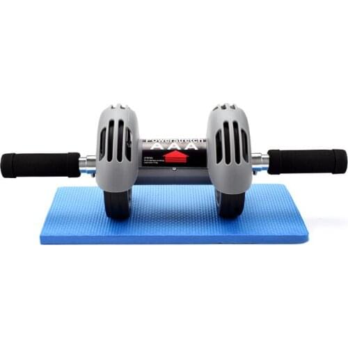 Auto Rebound Double-Wheeled Abdominal Muscle Rollers Weight Loss Home Gym and Exercise Equipment Abdominal Trainer Ab Roller