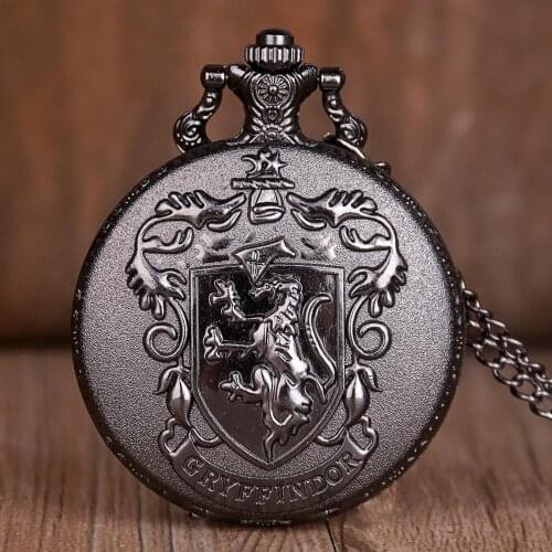 Vintage Retro Quartz Pocket Watch Necklace Watch & fob Chain Analog Accessories Gifts Full Metal Hours Clock Men Women Gift