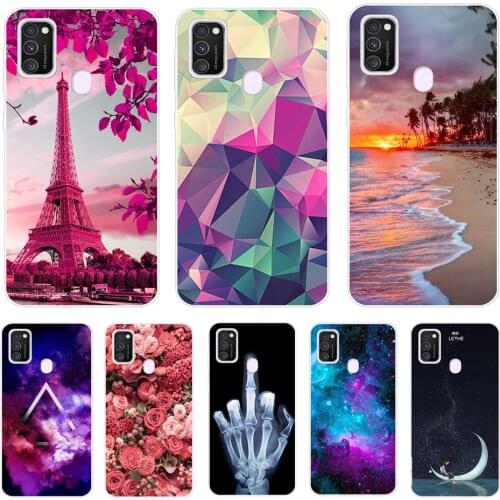 For Coque Samsung M21 Case Transparent Soft TPU silicon Phone Cover For Samsung Galaxy M21 Case Galaxy M31S M31 M30s Clear Funda