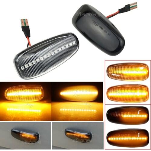 2Pcs/lot Dynamic Side Marker Turn Signal Indicator Light Sequential Blinker For Dodge Sprinter 2003-2006 Volkswagen Lt 1996-2005