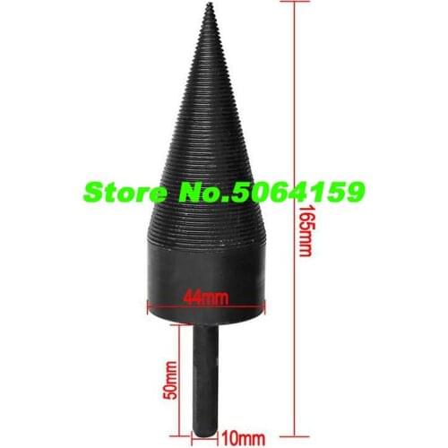 Household Wood Splitting Magic Tool Wood Splitting Drill Electric Drill Split Taper Drill With Electric Wood Splitting Hammer