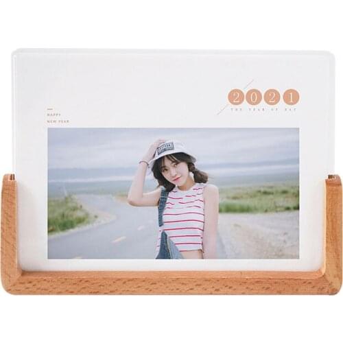 Calendar 2021 Custom Baby Photo Album Calendar Gifts Home-made diy Corporate Creativity