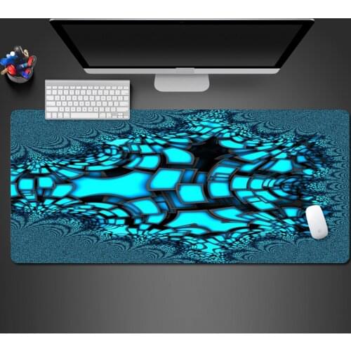 Hot Selling Blue Mouse Pad PC Computer Game Rubber Mousepad Computer Keyboard Mats Anime Mouse Pad For Boyfriend Christmas Gifts
