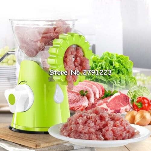 DIY Multifunctional Manual Meat Grinder Mincer Machine Sausage Table Crank Tool Cutter Slicer Beef Meat Slicer kitchen Tools