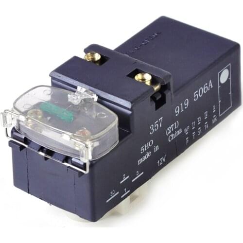Front Radiator Coolant Fan Control Switch Relay Module 357919506A 3A0919506 LFVW002 Fit For V/W G/Olf J/Etta C/Abrio P/Assat