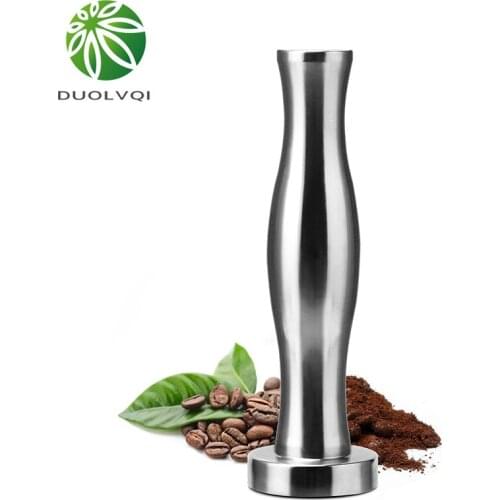 Duolvqi Stainless Steel Coffee Pressure Hammer Powder For Nespresso Practical Refillable Capsule Coffee Tamper Pressure Bar 24mm