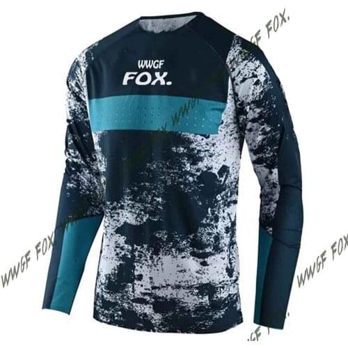 Mens cycling jerseys quick-drying off-road motorcycle jerseys Team jersey Bicycle clothing Cycling shirt Mountain bike