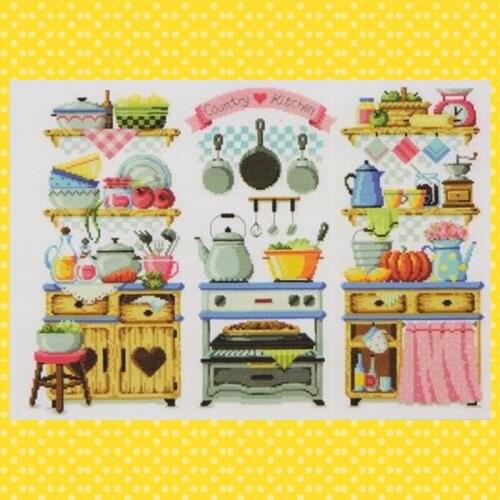 14/16/18/22/25ct G53 Cross Stitch Kits Craft Packages 100% Cotton Fabric Floss Counted New Designs Embroidery Cross-Stitching