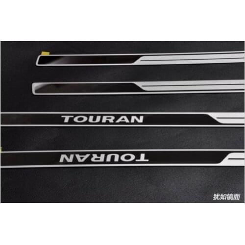 Stainless Door sill scuff plate Guards For VW Touran 2004-2010 2011 2012 2013