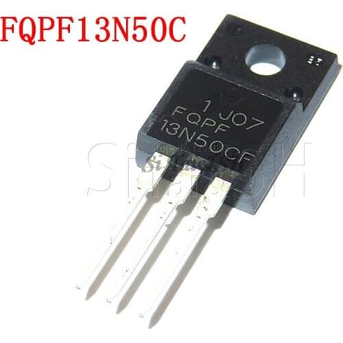 10pcs FQPF13N50C TO-220F 13N50C TO220F FQPF13N50 TO-220 LCD new original