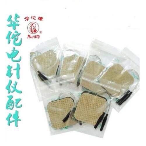 Original electrode pad sticking adhesive for Hwato electro-acupuncture device SDZ-II, III, IV, V patch electrode sheet, 6 pairs