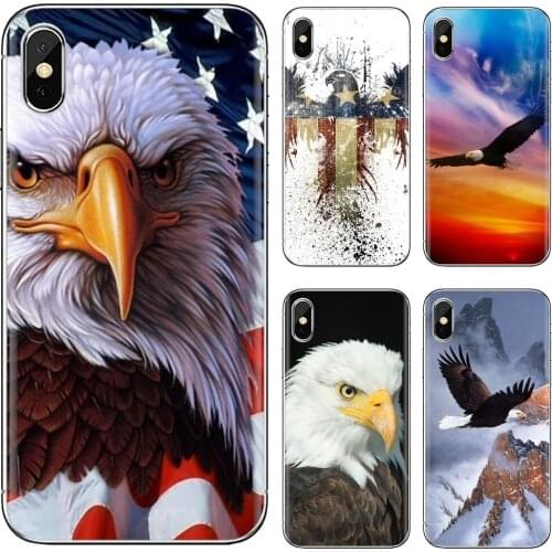 American Eagle Wallpaper For Sony Xperia XA Z Z1 Z2 Z3 Z5 XZ1 XZ2 compact M2 M4 M5 C4 C6 E3 T3 Silicone Case Housing