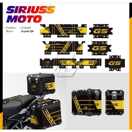 Motorcycle Reflective Sticker Case for BMW 40 GS Panniers Aluminum Box R1200GS Adventure 2004-2021