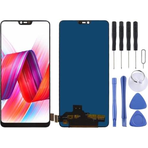 LCD Screen and Digitizer Full Assembly for OPPO R15 2020 AAA+++ TFT Material(Black)
