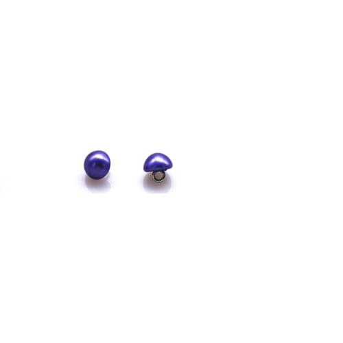 100pcs 8.5mm purple Classic Fashion Round Button Pearl Buttons Sew On Clothing DIY Handmade button