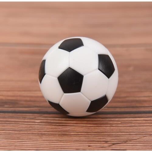 2 Pcs Foosball Table Football Round Indoor Games Plastic Soccer Ball Football Fussball Soccerball Sport Gifts 32mm