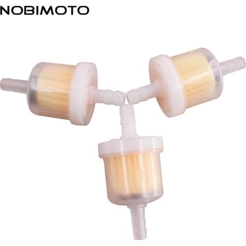 5pcs Dirt Bike ATV Pocket Bike Oil Filter Petrol Gas Gasoline Liquid Fuel Filter For Scooter Motorcycle Motorbike Motor 2GL002