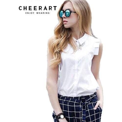 Cheerart Sleeveless Blouses