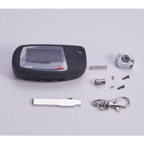 NFLH Case for M5 6 Uncut Blade Fob Case Cover M5 M6 Folding Car Flip Remote Keychain Glass