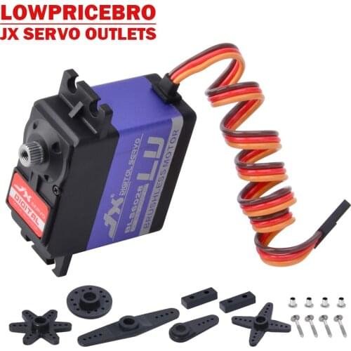 JX BLS6028 28kg High Torque Metal Tooth Digital Brushless Servo For RC Car RC Drone Aircraft Parts