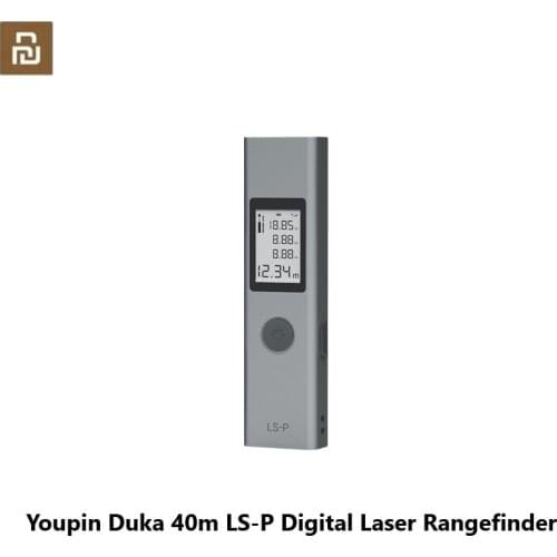 IN STOCK xiaomi Duka 40m Laser Range Finder LS-P USB flash charge range finder high precision measure range finder