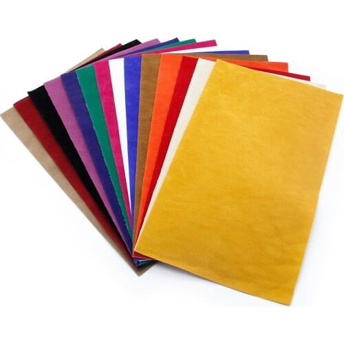 David accessories 20*33cm Double sided Velvet Synthetic Leather Fabric For Bow Making Accessories DIY Handbag Materia,1Yc5677