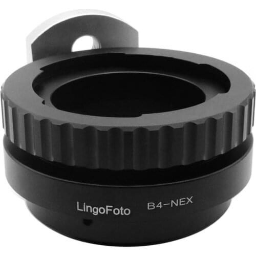 LingoFoto B4-NEX Mount Adapter Ring for B4 mount Movie Lens to Sony E-mount Camera
