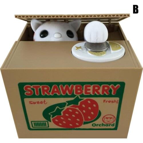 Panda Stealing Money Bank Kids Piggy Bank Toy Coin Bank for Money Saving LBE