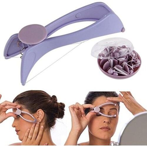 Face cotton thread hair extractor line surface depilation clip manual hair extractor